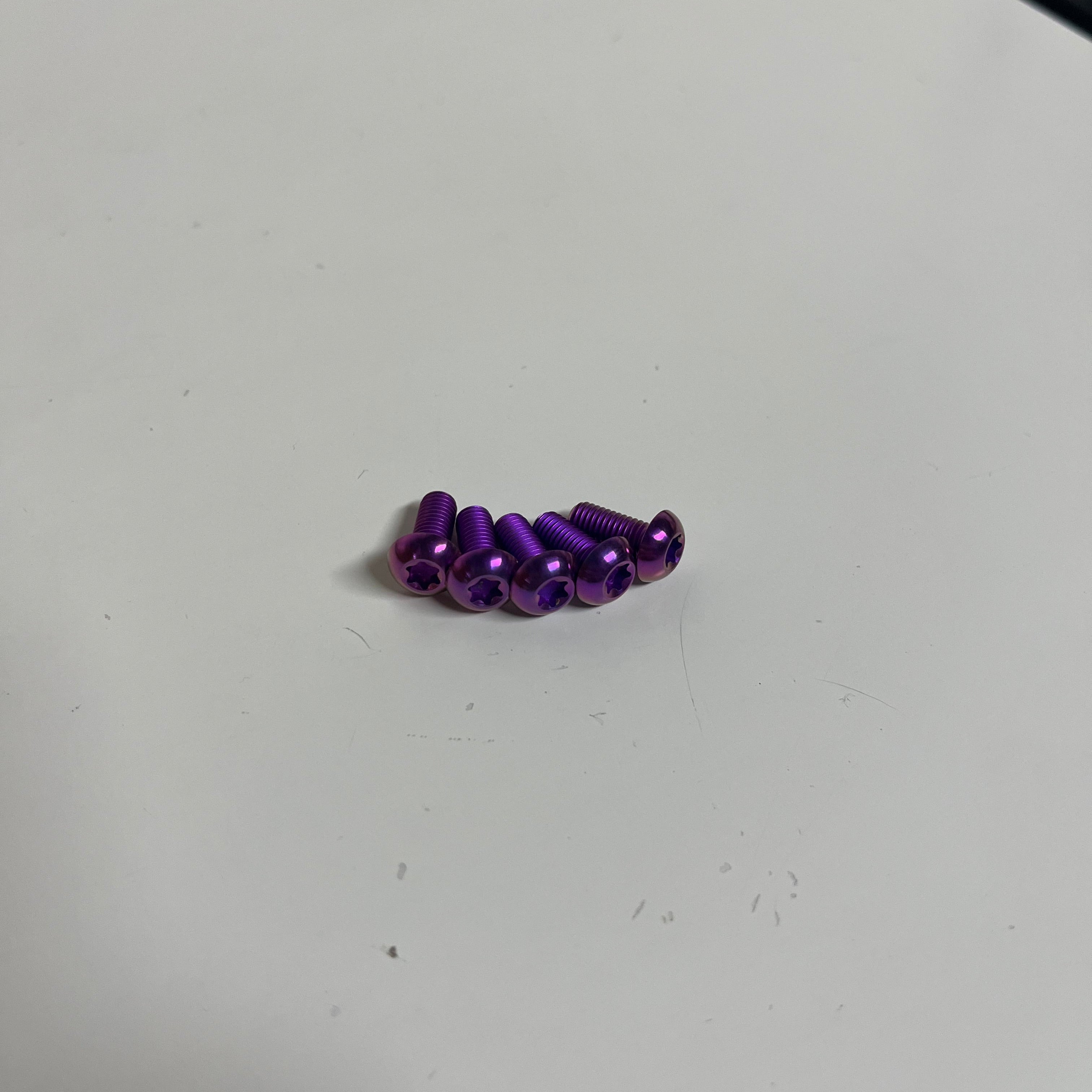 Titanium Bolts M5x12mm