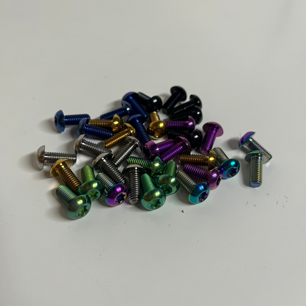 Titanium Bolts M5x12mm